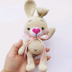 Receita Coelho Amigurumi