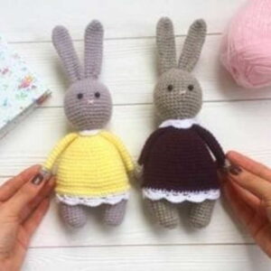 Receita Coelho Amigurumi