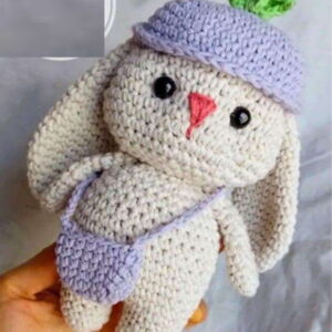 Receita Coelho Amigurumi