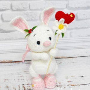 Receita Coelho Amigurumi