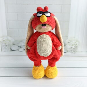 Receita Coelho Angry Bird Amigurumi