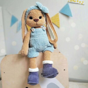 Receita Coelho Orelhudo Amigurumi