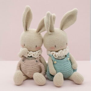 Receita Coelhos Amigurumi