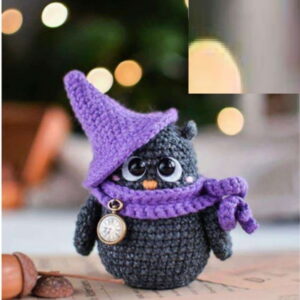 Receita Coruja Amigurumi