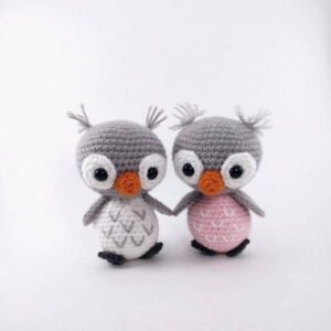 Receita Coruja Amigurumi