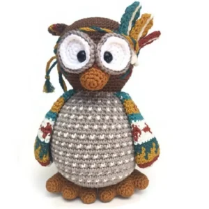 Receita Coruja Amigurumi