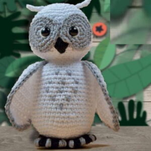 Receita Coruja Amigurumi