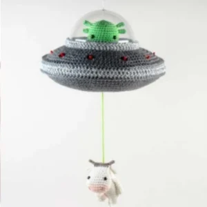 Receita Disco Voador Amigurumi
