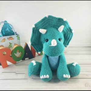 Receita Dragão Amigurumi