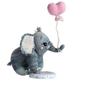 Receita Elefante Amigurumi