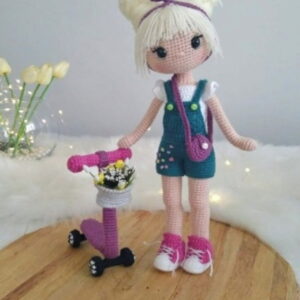 Receita Boneca Amigurumi