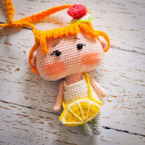 Receita Boneca Bolsa Amigurumi