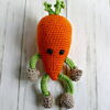 Receita Cenoura Amigurumi