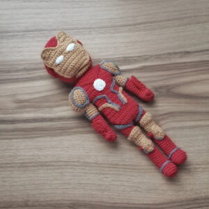 Receita Homem de ferro Amigurumi