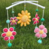 Receita Mobile Flor Amigurumi