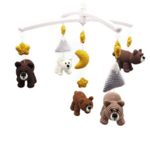 Receita Mobile Urso Amigurumi