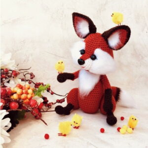Receita Raposa Amigurumi