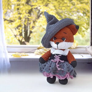 Receita Raposa Amigurumi