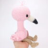 Receita Flamingo Amigurumi