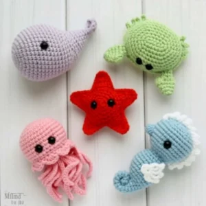 Receita Fundo do Mar Amigurumi