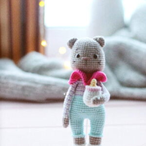 Receita Gatinha Amigurumi