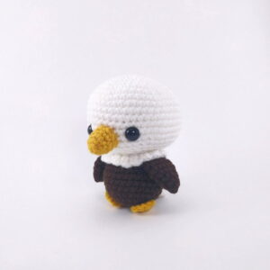 Receita Gavião Amigurumi