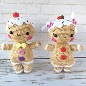 Receita Gengibre Natal Amigurumi