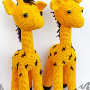 Receita Girafa Amigurumi