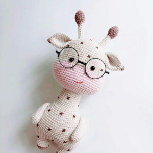 Receita Girafa Amigurumi