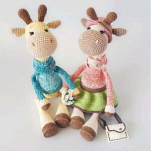 Receita Girafa Amigurumi
