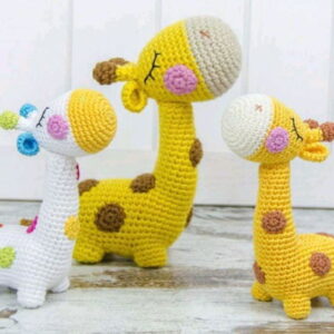 Receita Girafa Amigurumi