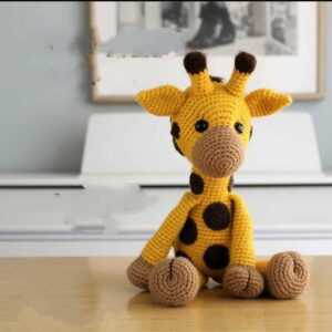 Receita Girafa Amigurumi