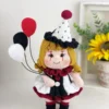 Receita Bruxa Halloween Amigurumi