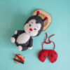 Receita Joaninha Amigurumi