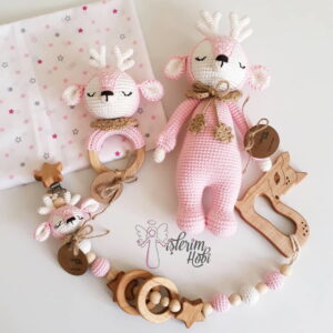 Receita Kit Cervo Amigurumi
