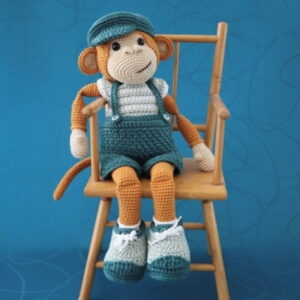 Receita Macaco Amigurumi