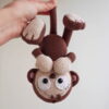 Receita Macaco Amigurumi