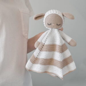 Receita Naninha Ovelha amigurumi