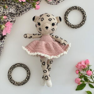Receita Onça Bailarina Amigurum