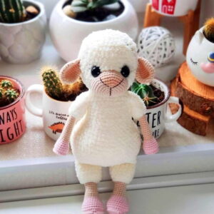 Receita Ovelha Amigurumi
