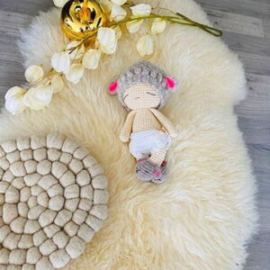 Receita Ovelha Bebe Amigurumi