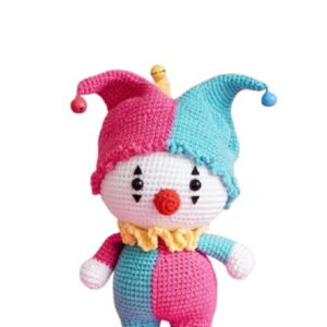 Receita Palhaço Amigurumi