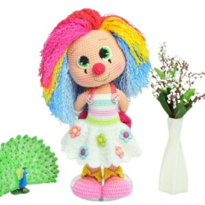 Receita Palhaço Amigurumi