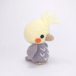 Receita Periquito Amigurumi