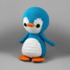 Receita Pinguim Amigurumi