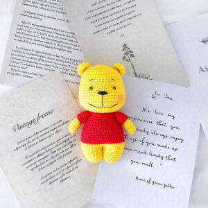 Receita Pooh Amigurumi