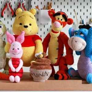 receita-pooh-e-amigos-amigurumi-receita-pooh
