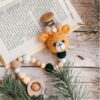 Receita Prendedor Girafa Amigurumi