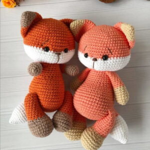 Receita Raposa Amigurumi