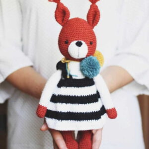 Receita Raposa Amigurumi